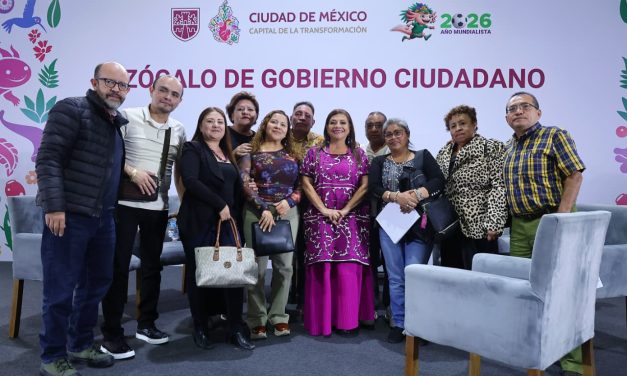 Recibe Clara Brugada reconocimiento del Pueblo de San Andrés Mixquic, por transformar esta comunidad en un Territorio de Paz e Igualdad