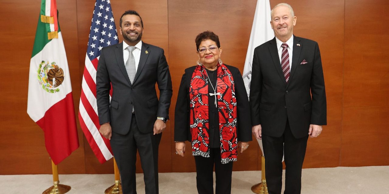 SSPC Y FGR SOSTIENEN REUNIÓN DE ALTO NIVEL CON EL DIRECTOR DEL FBI PARA FORTALECER LA COORDINACIÓN BILATERAL