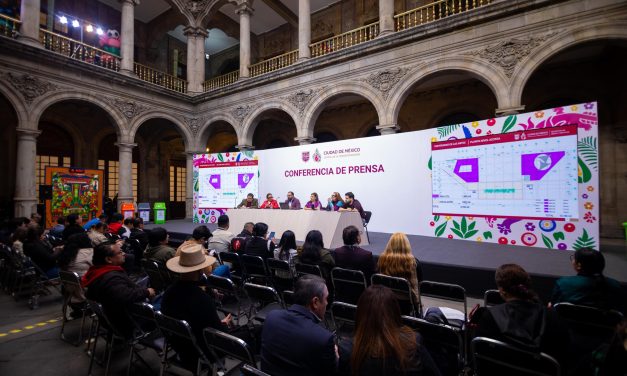 Clara Brugada transformará Plaza Tlaxcoaque en espacio de arte y memoria con la creación de la Universidad de las Artes