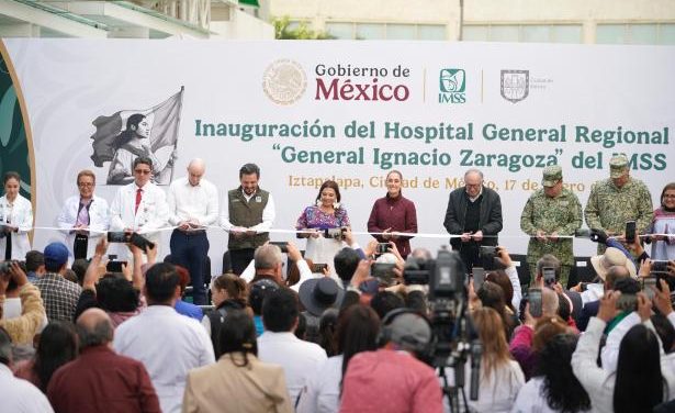 Gobierno de México inaugura Hospital General Regional No. 25 “Zaragoza” del IMSS en CDMX para atender a medio millón de derechohabientes