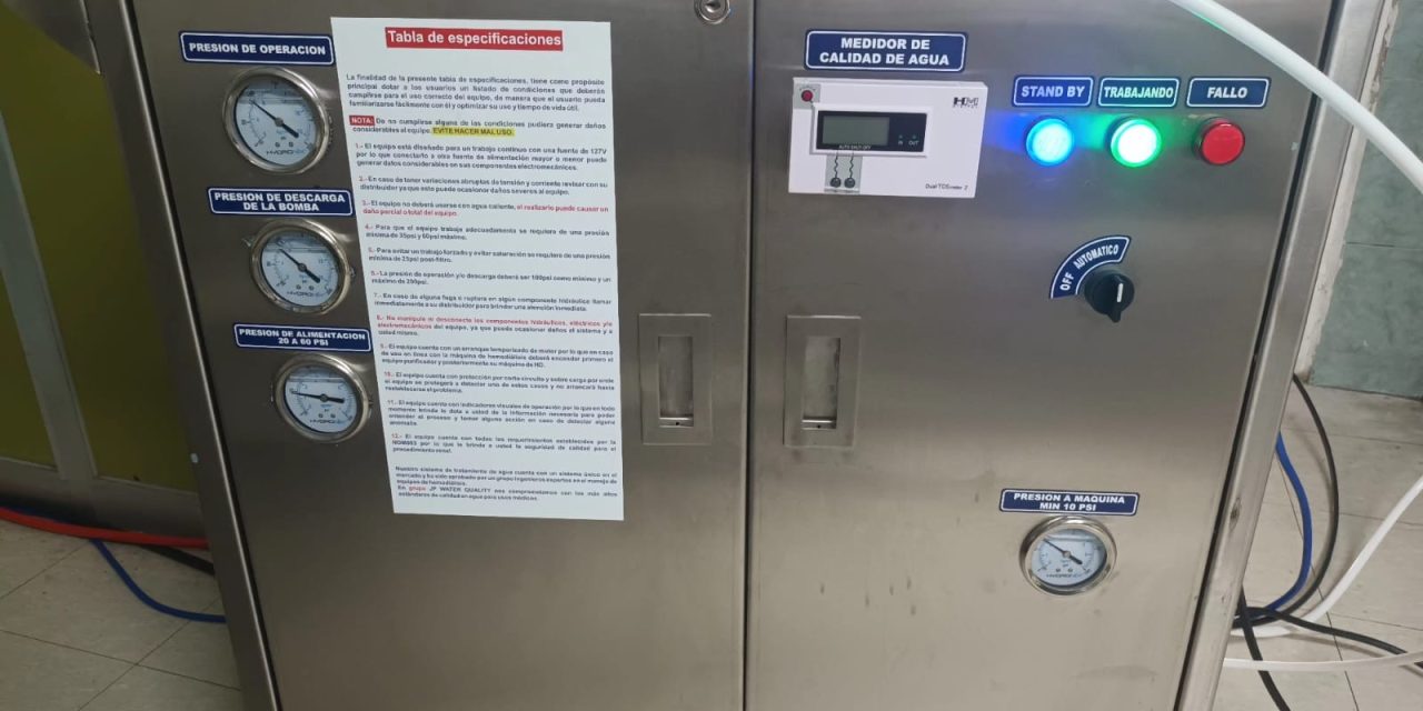 Clínica Hospital del ISSSTE en Uruapan, Michoacán, adquiere nuevo equipo portátil para hemodiálisis