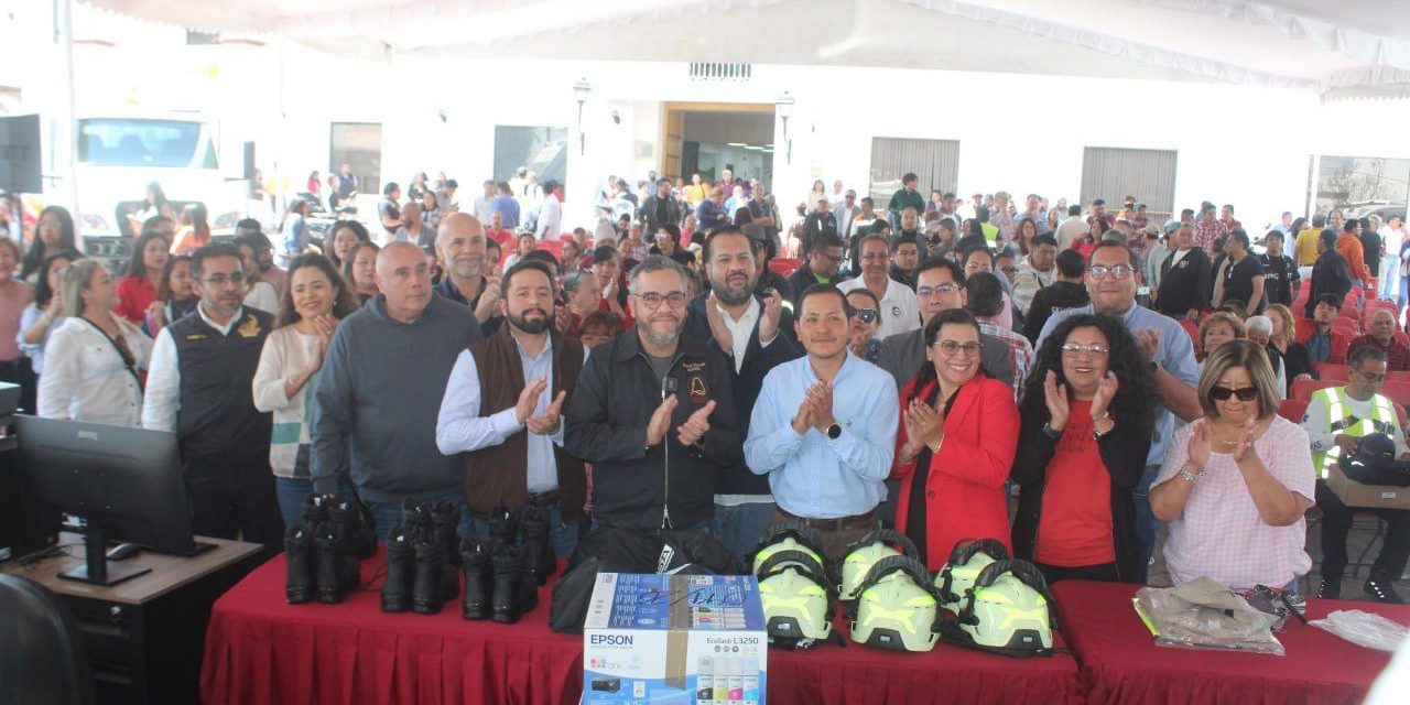 FORTALECE FERNANDO MERCADO, CAPACIDAD OPERATIVA EN LA MAGDALENA CONTRERAS