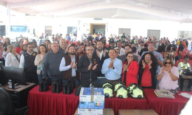 FORTALECE FERNANDO MERCADO, CAPACIDAD OPERATIVA EN LA MAGDALENA CONTRERAS