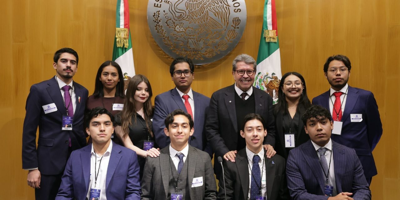 Diputado Ricardo Monreal afirmó que las y los jóvenes del país necesitan mayor vinculación con las instituciones