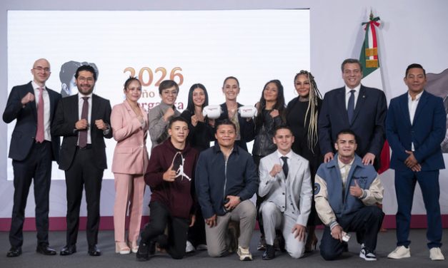 Presidenta presenta Boxeando por la Paz: 5 mil boxeadoras y boxeadores impartirán clases de boxeo a 100 mil niños y jóvenes en todo el país