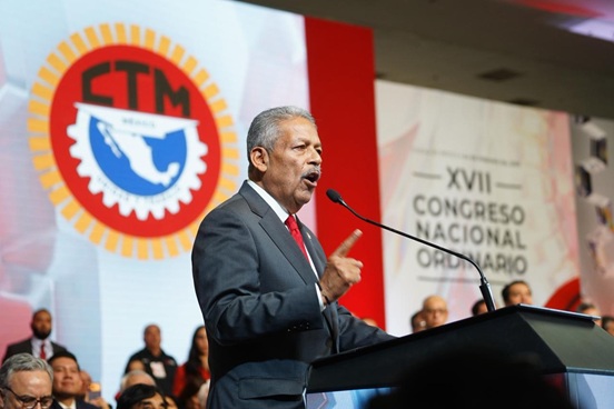 Tereso Medina, nuevo líder de la Confederación de Trabajadores de México