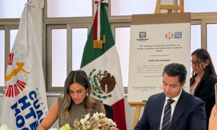 FIRMAN CARTA DE AMISTAD CUAUHTÉMOC-QUERÉTARO PARA COMPARTIR BUENAS PRÁCTICAS DE GOBIERNO