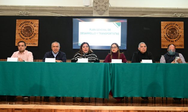 Dialoga Congreso CDMX con transportistas sobre Plan General de Desarrollo