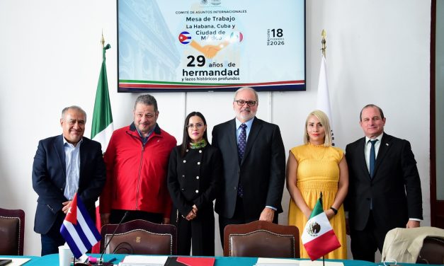 Celebran 29 años de hermandad entre la Ciudad de México y La Habana