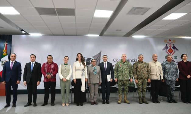 En Guanajuato, la Estrategia Nacional de Seguridad y la coordinación redujeron en 65% los homicidios dolosos: Presidenta Claudia Sheinbaum