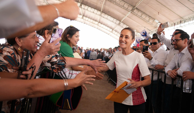 Presidenta da banderazo de inicio de obra del Hospital Regional de Especialidades de Saltillo; beneficiará a 2.5 millones de personas