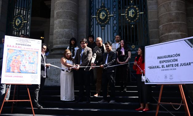 Inauguran exposición “Báaxal. El Arte de Jugar” en el Congreso de la CDMX