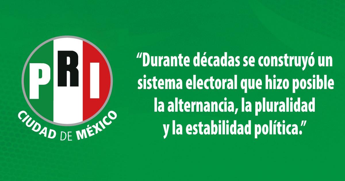 REFORMAS PROGRESIVAS Y DEMOCRÁTICAS QUE FORTALEZCAN LA PARTICIPACIÓN POLÍTICA: PRI