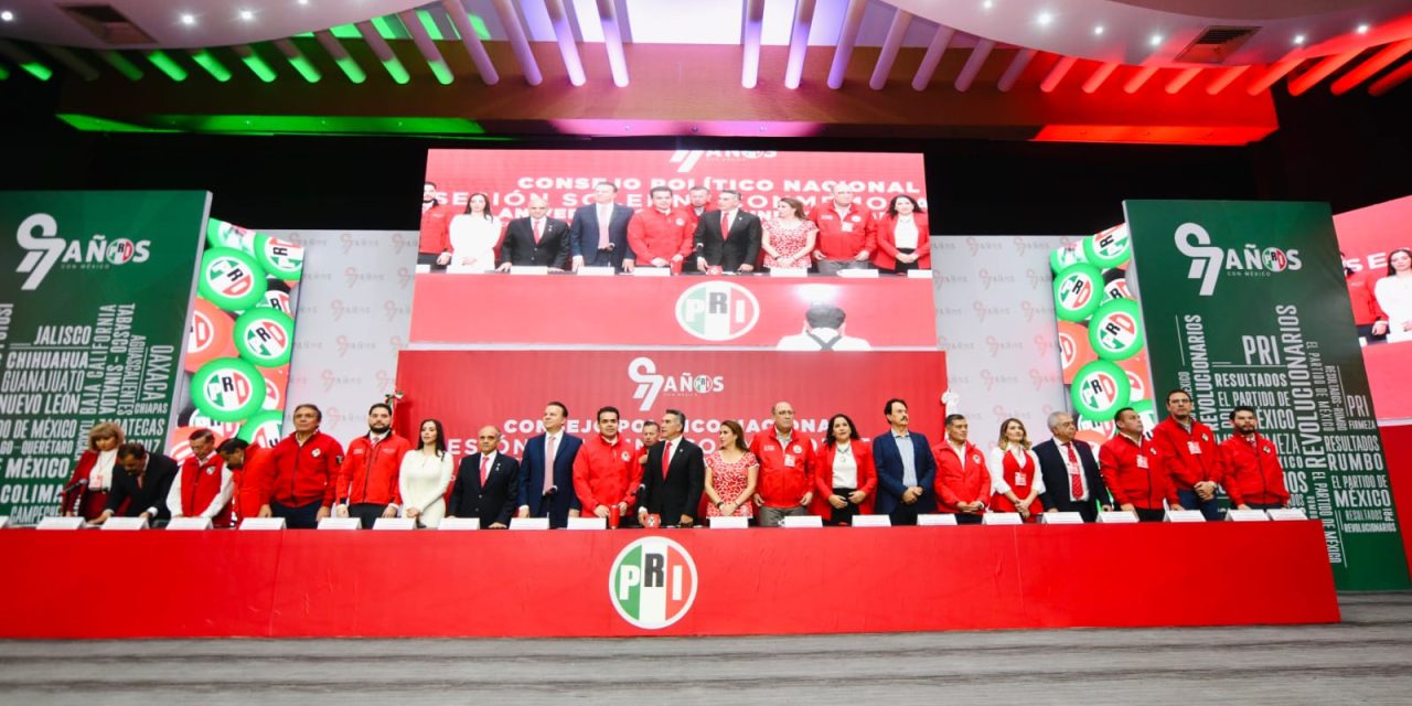 HOY Y SIEMPRE, LOS PRIISTAS ELEGIMOS ESTAR AL LADO DE MÉXICO: ALEJANDRO MORENO