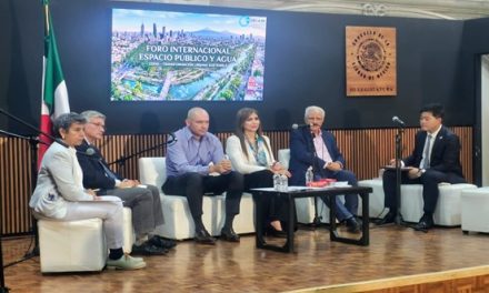 Desde el Congreso capitalino, Miriam Saldaña impulsa transformación hídrica en foro internacional de alto nivel, con participación de expertos internacionales