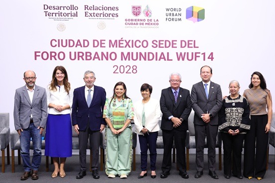 ONU Hábitat designa a la Ciudad de México sede del World Urban Forum 2028 como reconocimiento a su potencial en materia de políticas públicas: Clara Brugada