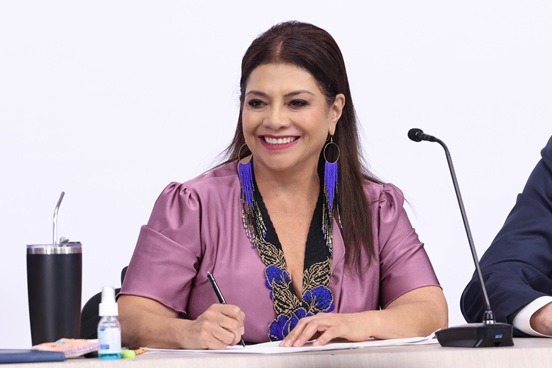 Respalda Clara Brugada propuesta de ley contra feminicidios presentada por la presidenta de México