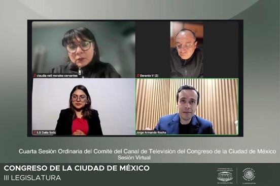 Aprueban Programa Anual de Trabajo del Canal de TV del Congreso de la Ciudad de México