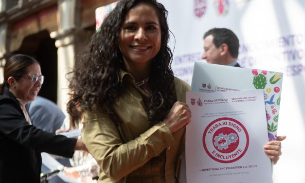 Reconoce Gobierno capitalino a empresas por buenas prácticas en materia de trabajo digno e incluyente y corresponsabilidad de cuidados