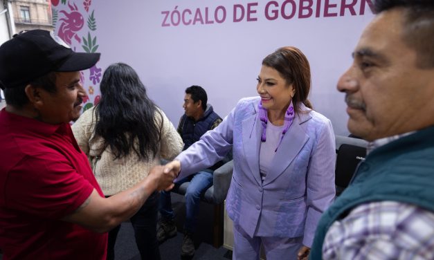 En audiencia con la jefa de Gobierno, Clara Brugada, ciudadanía propone acciones climáticas