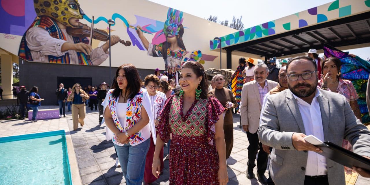 Inaugura Clara Brugada Utopía Mixiuhca, primera del gobierno de la capital. Una nueva forma de repensar y hacer ciudad y combatir desigualdades, aseguró