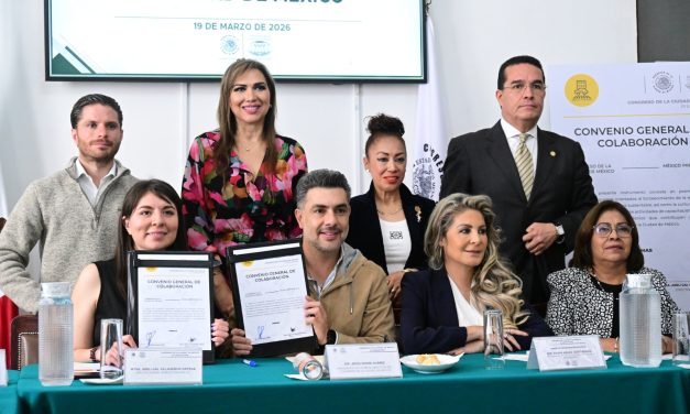 Congreso CDMX firma convenio con México Previene