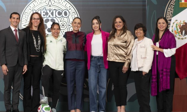 Presidenta presenta concurso Representa a México en la inauguración del Mundial para obsequiar el boleto 00001 a una joven de 16 a 25 años