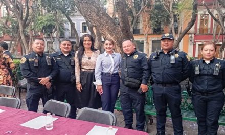 Leonor Otegui trabaja en favor de la seguridad de los vecinos de la alcaldía Cuauhtémoc
