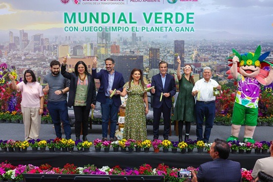 Anuncia Clara Brugada 10 ejes para consolidar un mundial verde con visión medioambiental en la Ciudad de México
